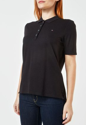 Camiseta Polo Negro Tommy Hilfiger