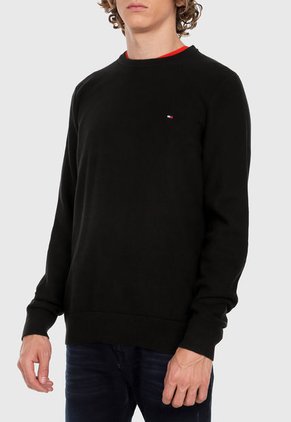 Saco Negro Tommy Jeans