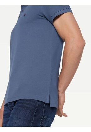 Polo Azul Oscuro 1985 Collection De Corte Slim Tommy Hilfiger