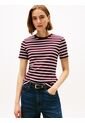 Camiseta Multicolor Slim De Cuello Redondo Tommy Hilfiger de Tommy Hilfiger