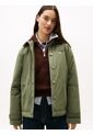 Chaqueta Verde Rompe Viento Con Logo Tommy Jeans de Tommy Hilfiger