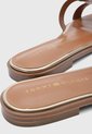 Sandalias Planas TOMMY HILFIGER Terenz Café de Tommy Hilfiger