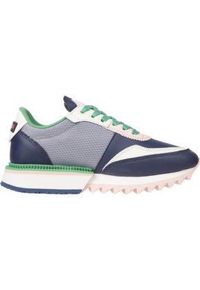 Tenis Deportivas Dentadas Color Block Mujer Tommy Hilfiger
