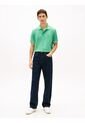 Polo Verde De Corte Regular Ribeteado Con Logo Tommy Jeans de Tommy Hilfiger