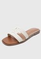 Sandalias Planas TOMMY HILFIGER Terenz Marfil de Tommy Hilfiger