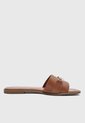 Sandalias Planas TOMMY HILFIGER Parlita Café de Tommy Hilfiger