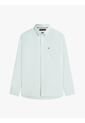 Camisa Verde Oxford Ligera De Corte Regular Tommy Hilfiger de Tommy Hilfiger