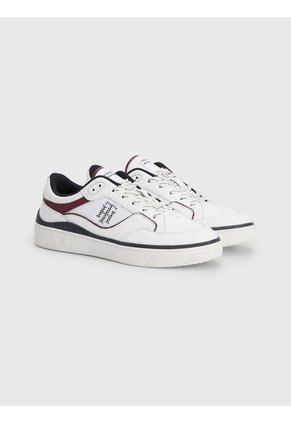Tenis Con Logo Tommy Hilfiger Blanco