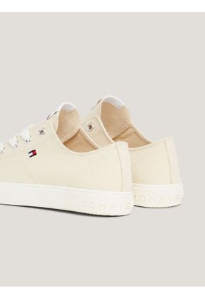 Tenis Casual Para Niño Beige Tommy Hilfiger