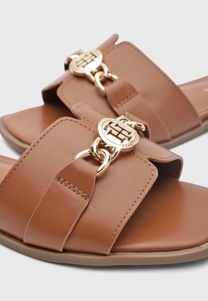Sandalias Planas TOMMY HILFIGER Parlita Café