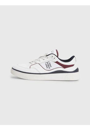 Tenis Con Logo Tommy Hilfiger Blanco
