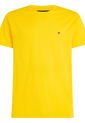 Camiseta De Corte Slim Fit En Algodón Hombre Amarillo Tommy Hilfiger de Tommy Hilfiger