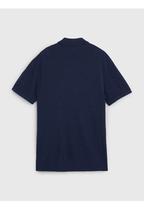 Polo Azul Shawn Mendes De Corte Regular Tommy Hilfiger