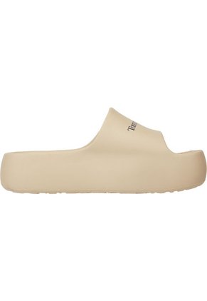Sandalias De Plataforma Gruesa Mujer Oro Tommy Hilfiger