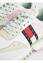 Tenis Deportivas Dentadas Color Block Mujer Blanco Tommy Hilfiger de Tommy Hilfiger