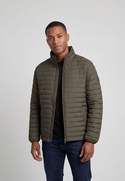 Chaqueta Acolchada TOMMY HILFIGER Verde Oliva