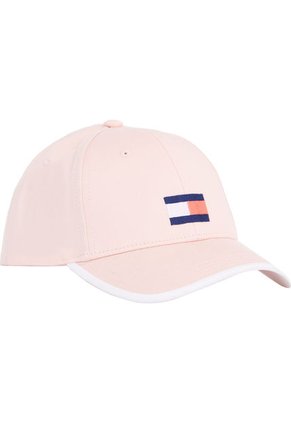 Gorra De Béisbol Para Niños Con Logo Unisex Rosa Tommy Hilfiger