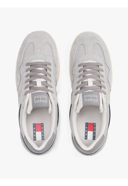 Tenis Gris Deportivas De Cuero The Greenwich Tommy Hilfiger