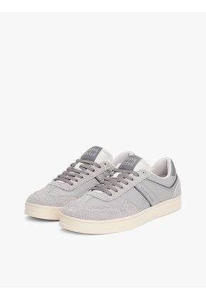 Tenis Gris Deportivas De Cuero The Greenwich Tommy Hilfiger