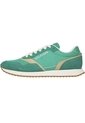 Tenis Verde De Running Con Mezcla De Cuero Tommy Hilfiger de Tommy Hilfiger