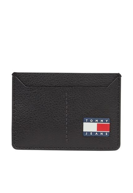 Tarjetero Negro Heritage Tommy Hilfiger