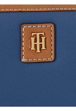 Billetera Azul Con Cierre De Cremallera Tommy Hilfiger