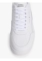 Tenis Blanco De Cuero Con Suela De Tacos Tommy Hilfiger de Tommy Hilfiger