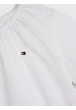 Top Blanco De Manga Corta En Tejido Seersucker Tommy Hilfiger de Tommy Hilfiger