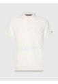 Polo Con Logo Bordado Beige Tommy Hilfiger de Tommy Hilfiger