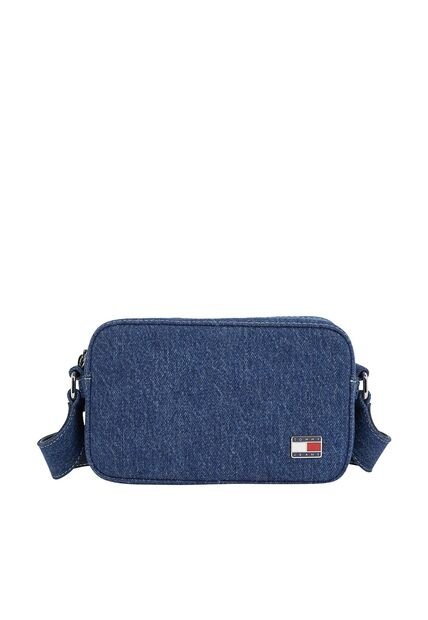 Bolso Azul Cruzado Denim Tipo Cámara Tommy Hilfiger