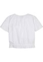 Top Blanco De Manga Corta En Tejido Seersucker Tommy Hilfiger de Tommy Hilfiger
