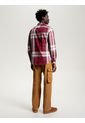 Camisa Oxford Slim De Tartán Hombre Rojo Tommy Hilfiger de Tommy Hilfiger