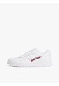 Tenis Blanco De Cuero Con Suela De Tacos Tommy Hilfiger de Tommy Hilfiger