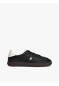 Tenis Negro Heritage De Cuero Brillante Tommy Hilfiger de Tommy Hilfiger
