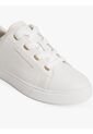 Tenis Blanco De Cuero Con Suela Cupsole Tommy Hilfiger de Tommy Hilfiger