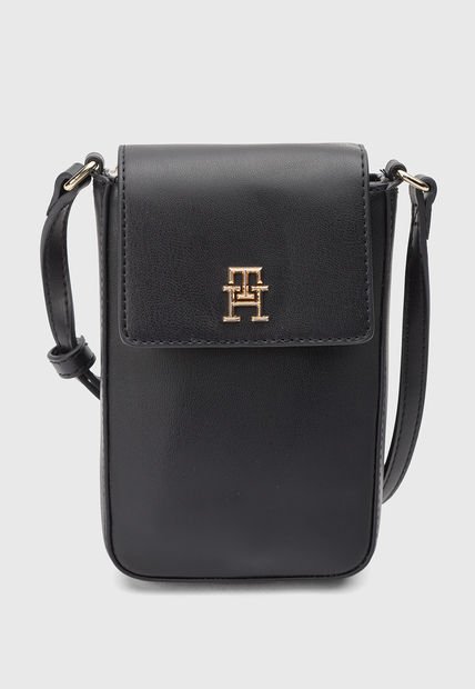 Bolso Manos Libres Azul Navy-Dorado TOMMY HILFIGER