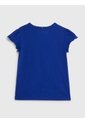 Camiseta Azul Essential De Corte Slim Con Volantes Tommy Hilfiger de Tommy Hilfiger