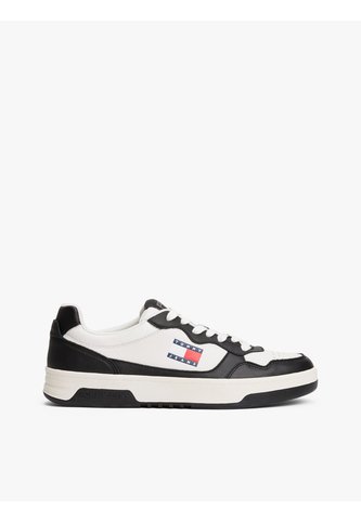 Tenis Blanco De Cuero Color Block Tommy Hilfiger Tommy Hilfiger