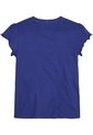 Camiseta Azul Essential De Corte Slim Con Volantes Tommy Hilfiger de Tommy Hilfiger