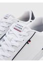 Tenis Con Cordones Y Suela Cupsole Hombre Blanco Tommy Hilfiger de Tommy Hilfiger