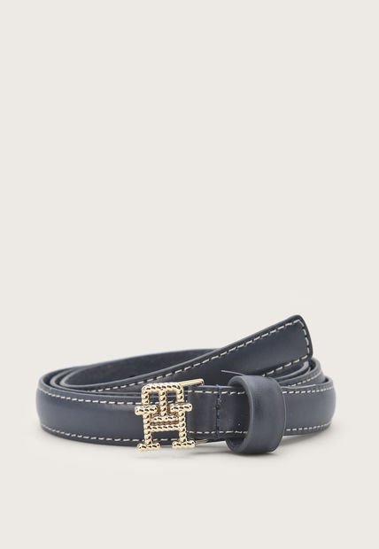 Cinturón Azul Navy-Dorado Tommy Hilfiger