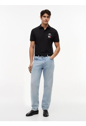 Polo Negro TH X Cadillac Formula 1® Team Con Logo Tommy Hilfiger