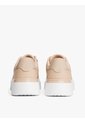 Tenis Beige De Cuero Y Charol Con Plataforma Tommy Hilfiger de Tommy Hilfiger