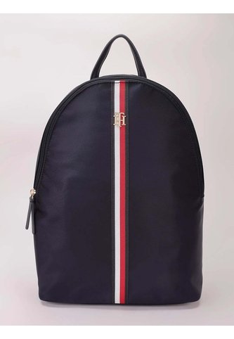 Morral Azul Med Dome Con Insignia TH Tommy Hilfiger Tommy Hilfiger