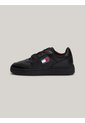 Tenis Negro Essential De Cuero Retro Tommy Hilfiger de Tommy Hilfiger