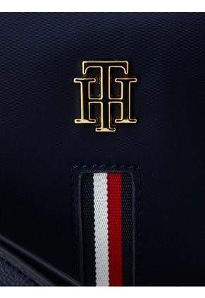 Bolso Azul Cruzado Con Logo Tommy Hilfiger