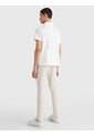 Polo Con Logo Bordado Beige Tommy Hilfiger de Tommy Hilfiger