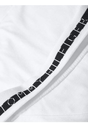 Polo Regular Con Logo Blanco Tommy Hilfiger