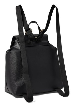 Morral Negro Con Solapa Tommy Hilfiger