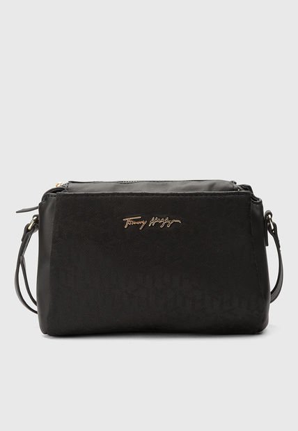 Bolso Negro-Dorado TOMMY HILFIGER
